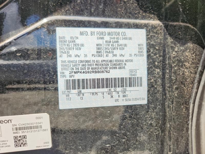 2024 FORD EDGE SE 13