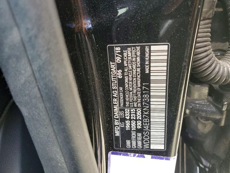 2019 MERCEDES-BENZ CLA 250 12
