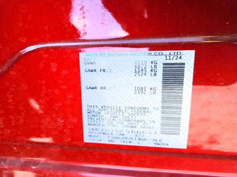 2025 NISSAN LEAF SV PLUS 12