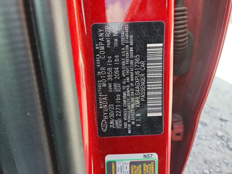2023 HYUNDAI ELANTRA SEL 12