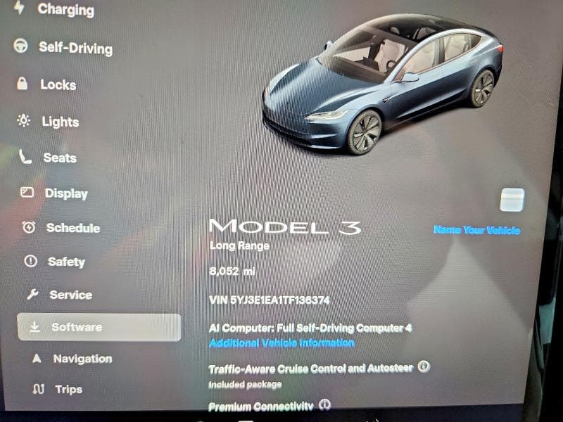 2026 TESLA MODEL 3 9
