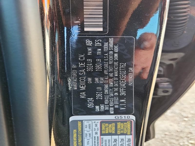 2025 KIA K4 EX 12