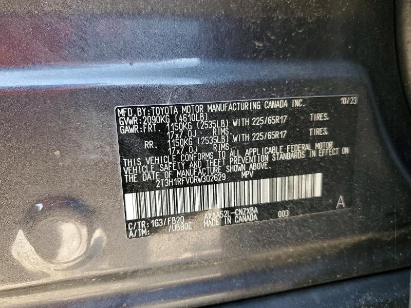 2024 TOYOTA RAV4 LE 13