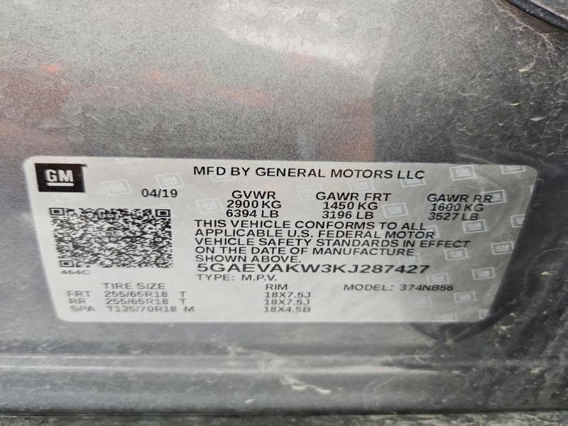 2019 BUICK ENCLAVE ESSENCE 13
