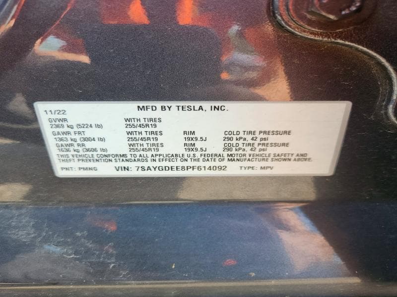 2023 TESLA MODEL Y 12