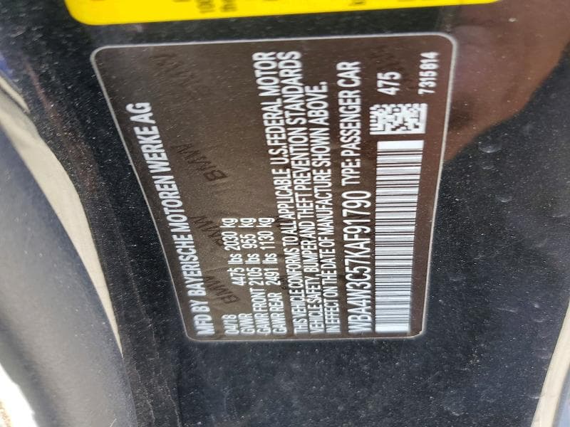 2019 BMW 430I 12