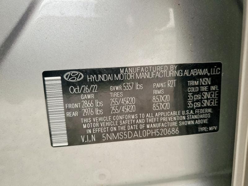 2023 HYUNDAI SANTA FE CALLIGRAPHY 13