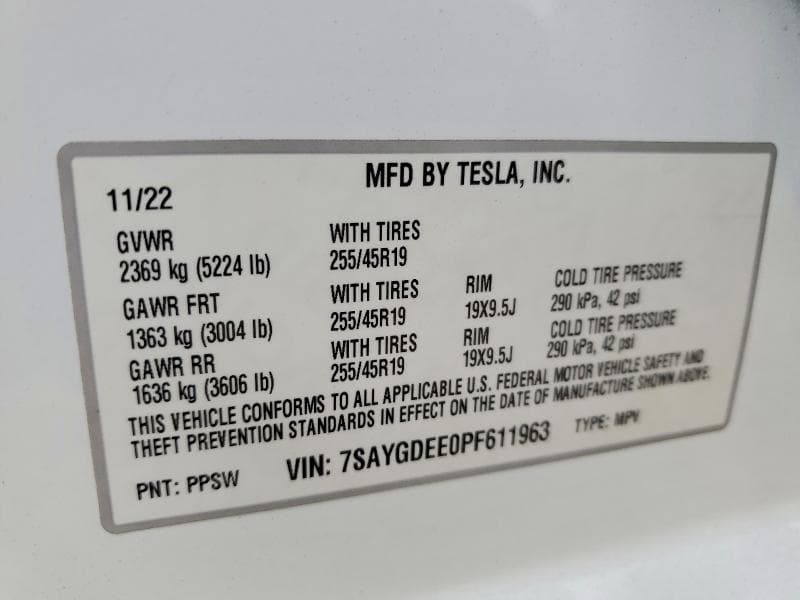 2023 TESLA MODEL Y 13
