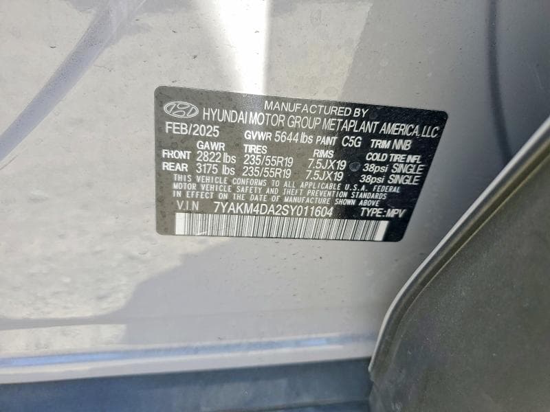 2025 HYUNDAI IONIQ 5 SE 14