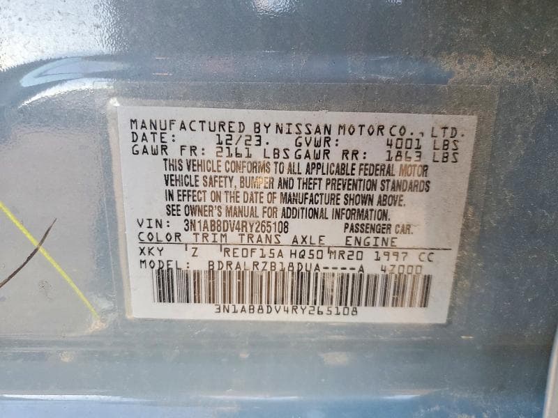 2024 NISSAN SENTRA SR 12