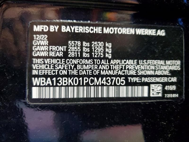 2023 BMW M550XI 12