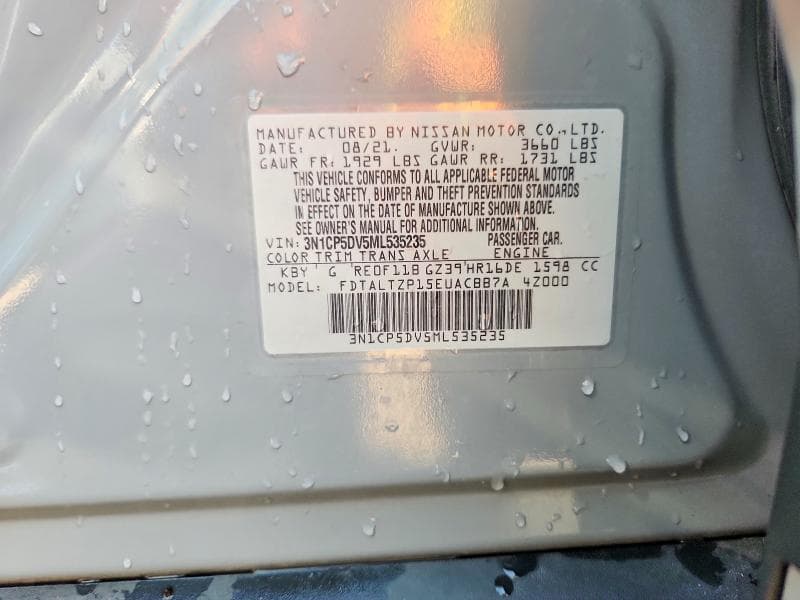 2021 NISSAN KICKS SR 14