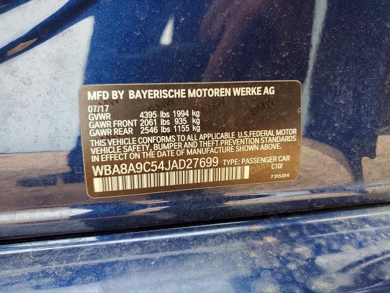 2018 BMW 320 I 13