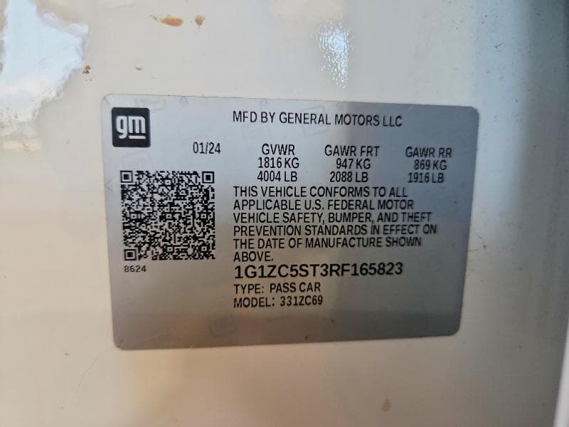 2024 CHEVROLET MALIBU LS 13