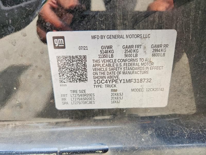2021 CHEVROLET SILVERADO K2500 HEAVY DUTY LTZ 12