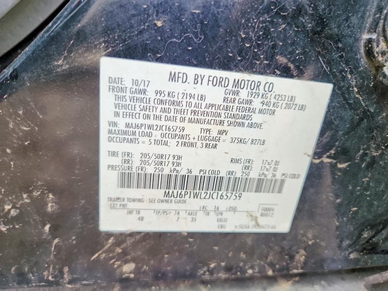 2018 FORD ECOSPORT TITANIUM 12
