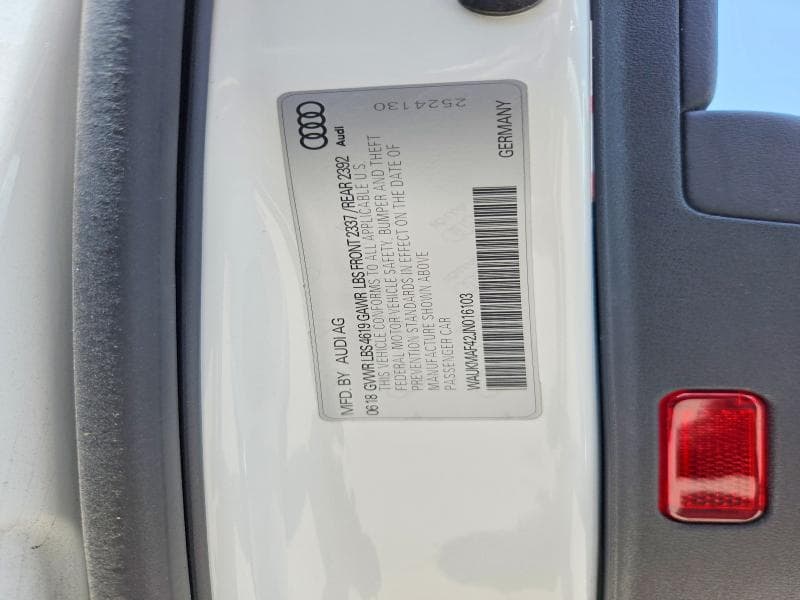 2018 AUDI A4 PREMIUM 12