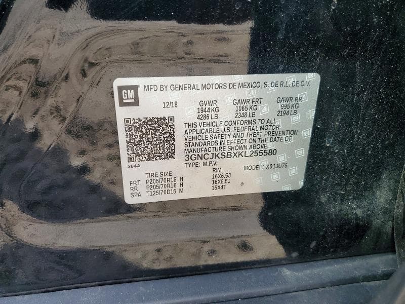 2019 CHEVROLET TRAX LS 13