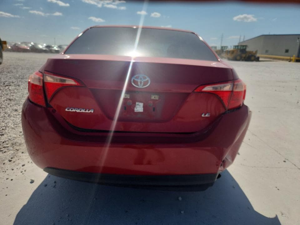2018 TOYOTA COROLLA LE 6
