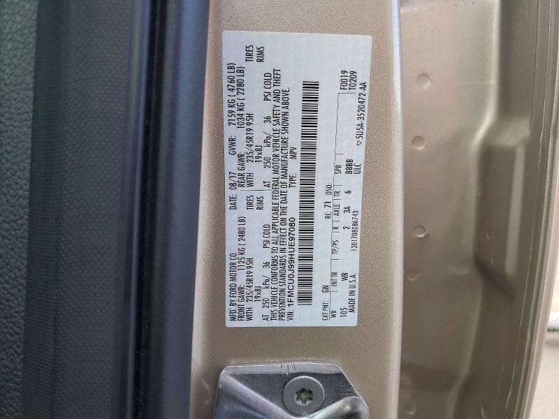 2017 FORD ESCAPE TITANIUM 14