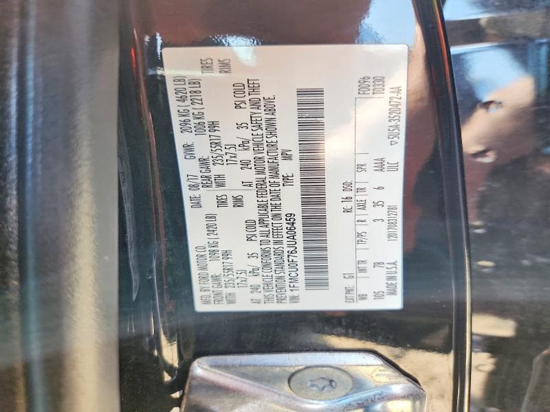 2018 FORD ESCAPE S 12