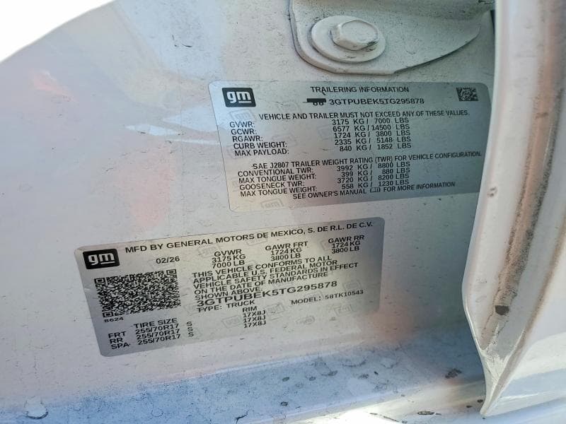 2026 GMC SIERRA K1500 SLE 13