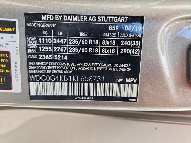 2019 MERCEDES-BENZ GLC 300 4MATIC 12