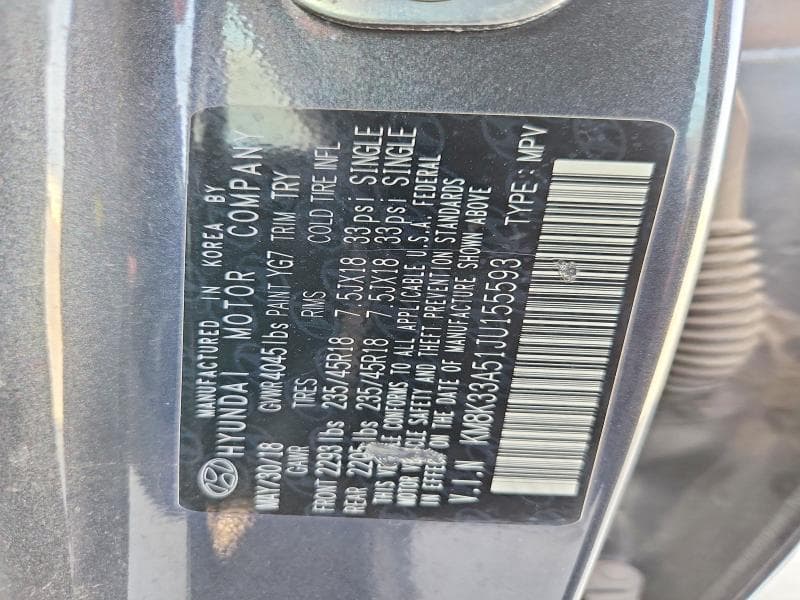 2018 HYUNDAI KONA LIMITED 13