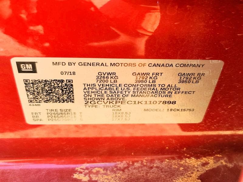 2019 CHEVROLET SILVERADO LD K1500 LT 12