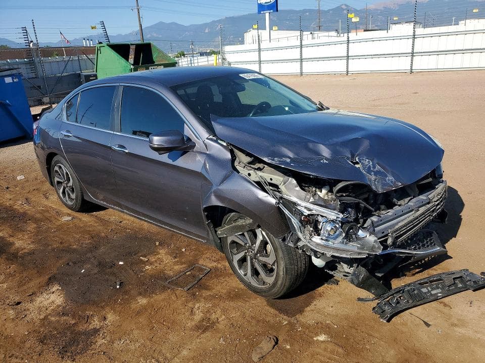 2017 HONDA ACCORD EXL 4