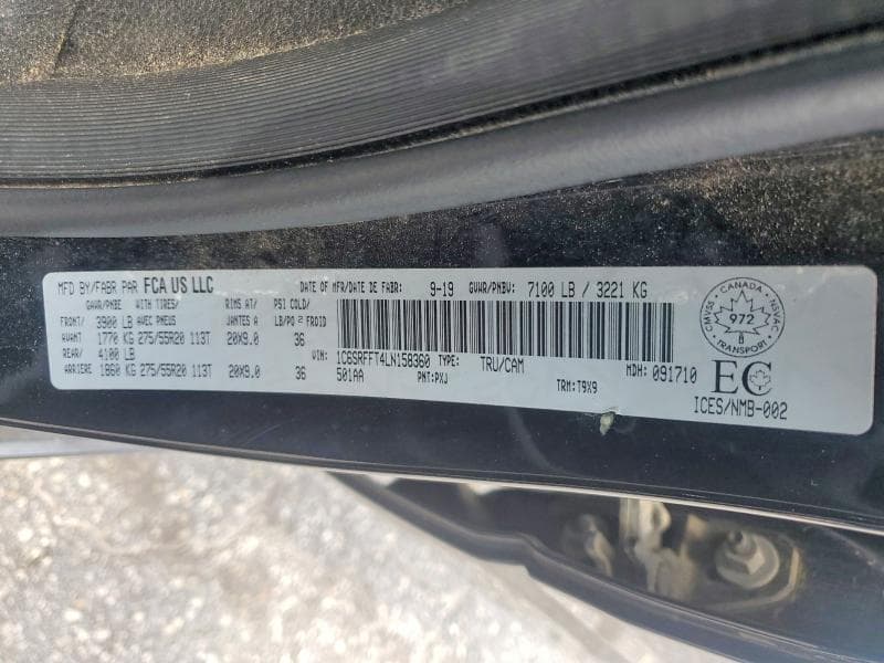 2020 RAM 1500 BIG HORN/LONE STAR 12