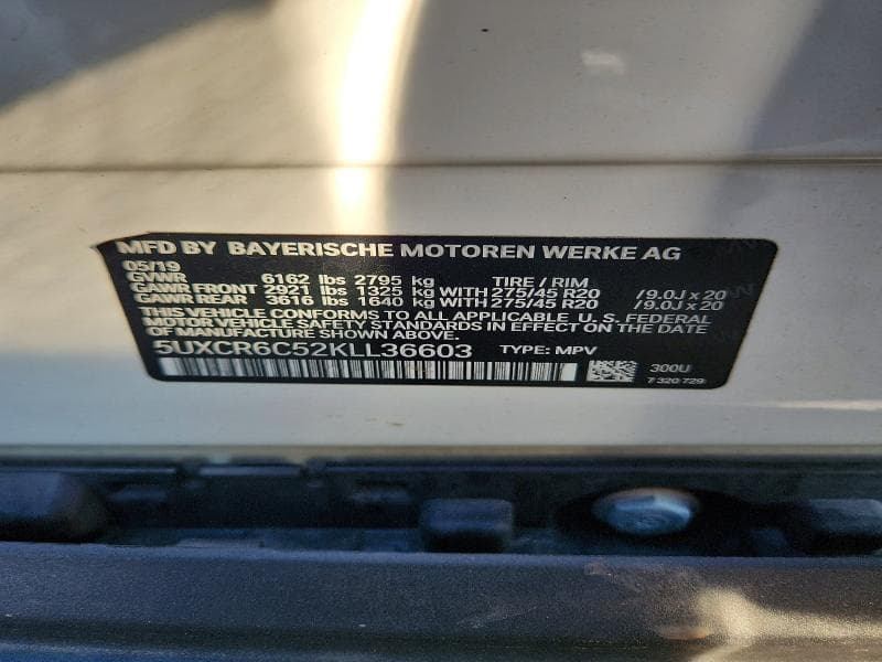 2019 BMW X5 XDRIVE40I 14