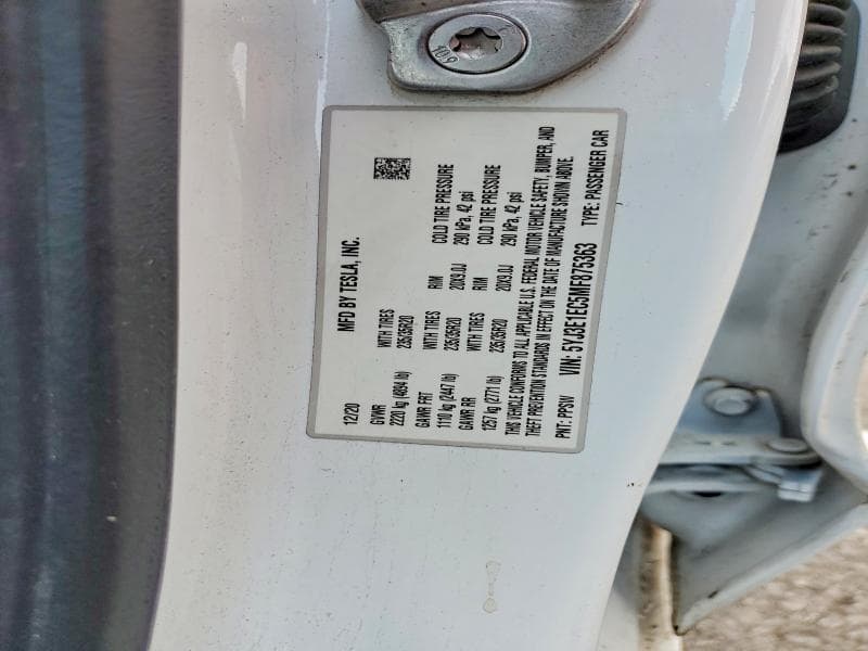 2021 TESLA MODEL 3 13
