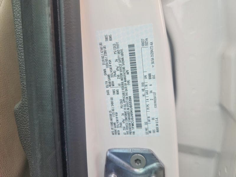 2019 FORD ESCAPE TITANIUM 13
