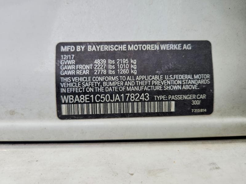 2018 BMW 330E 12