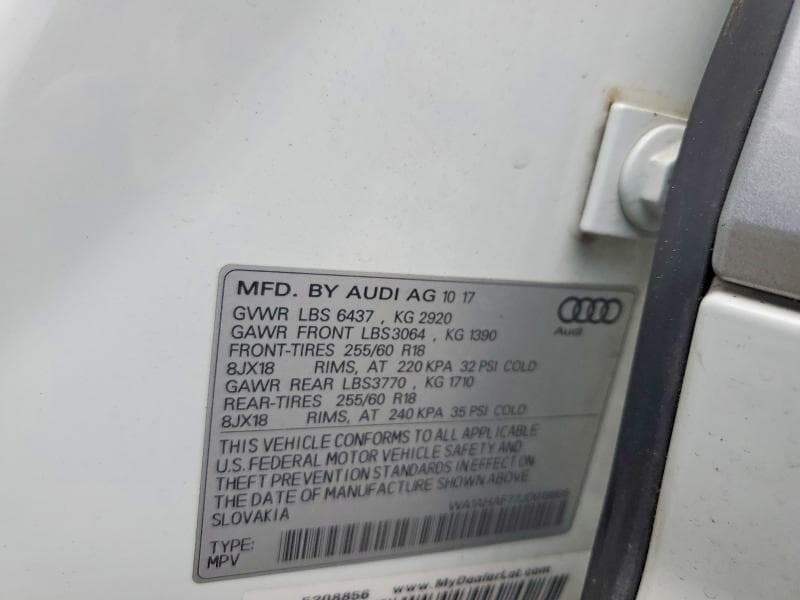 2018 AUDI Q7 PREMIUM 13