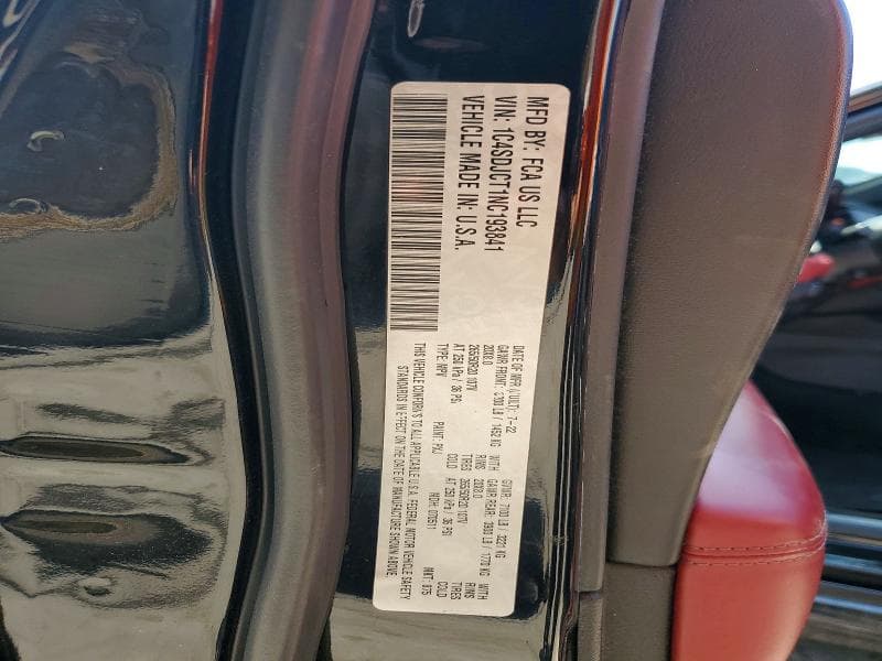 2022 DODGE DURANGO R/T 13