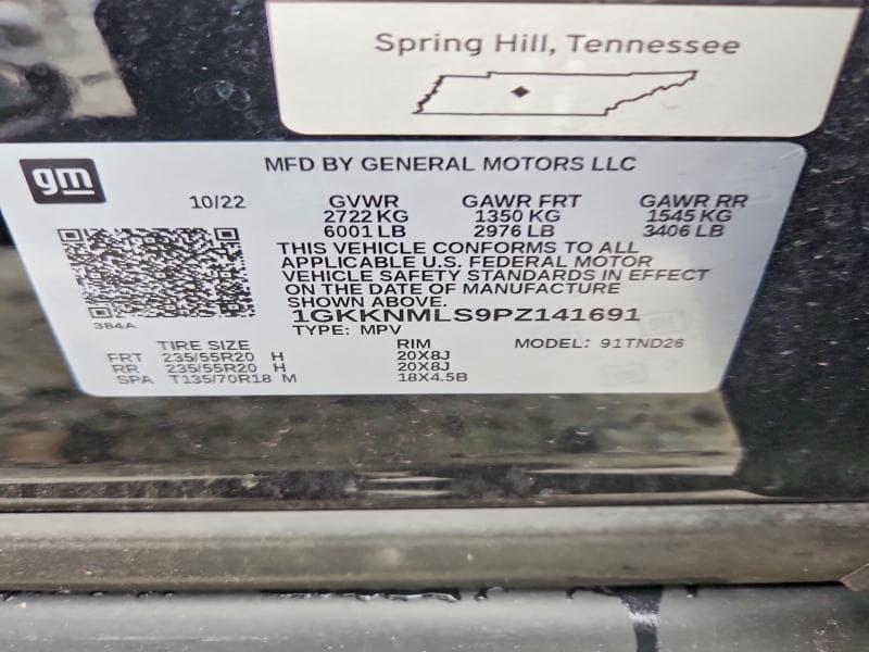 2023 GMC ACADIA SLT 13