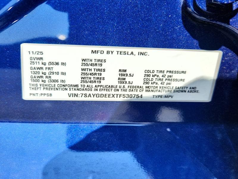 2026 TESLA MODEL Y 13