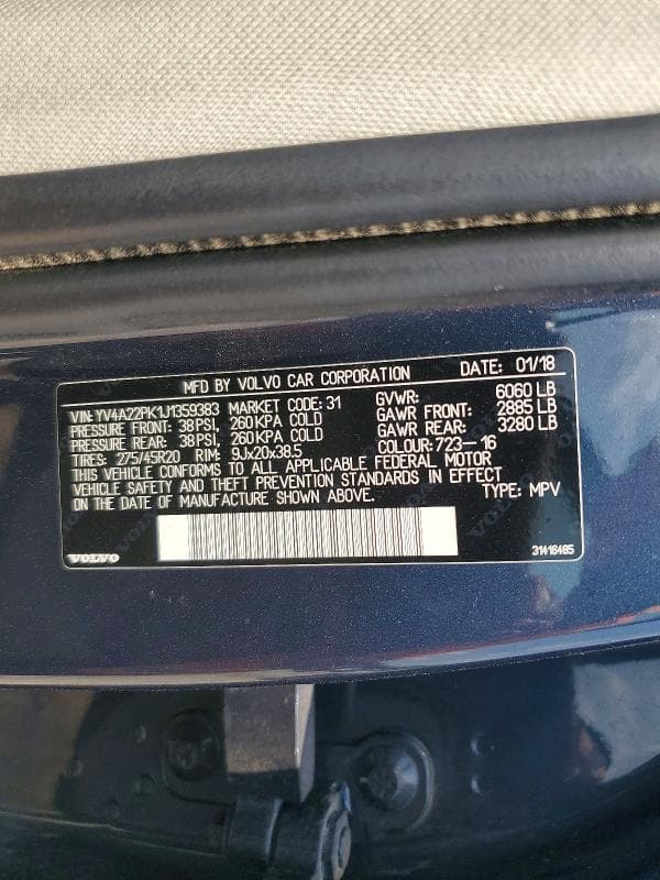 2018 VOLVO XC90 T6 13