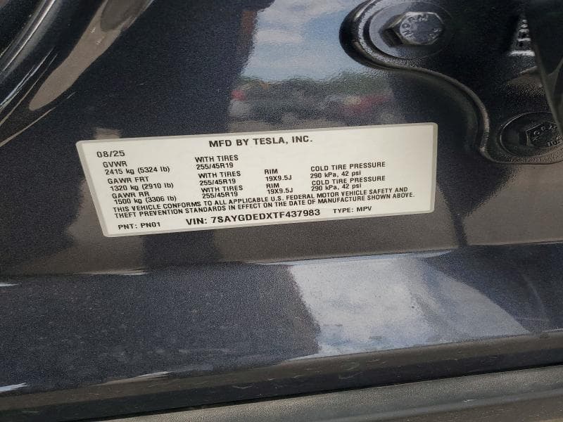 2026 TESLA MODEL Y 12