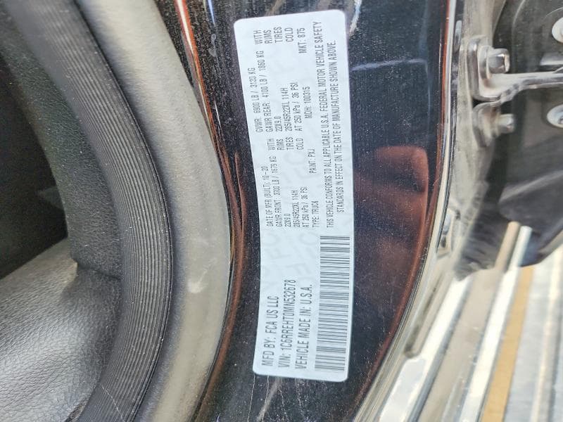 2021 RAM 1500 LIMITED 12