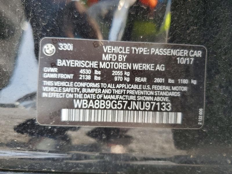 2018 BMW 330 I 12