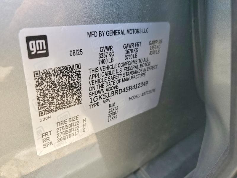 2025 GMC YUKON ELEVATION 12