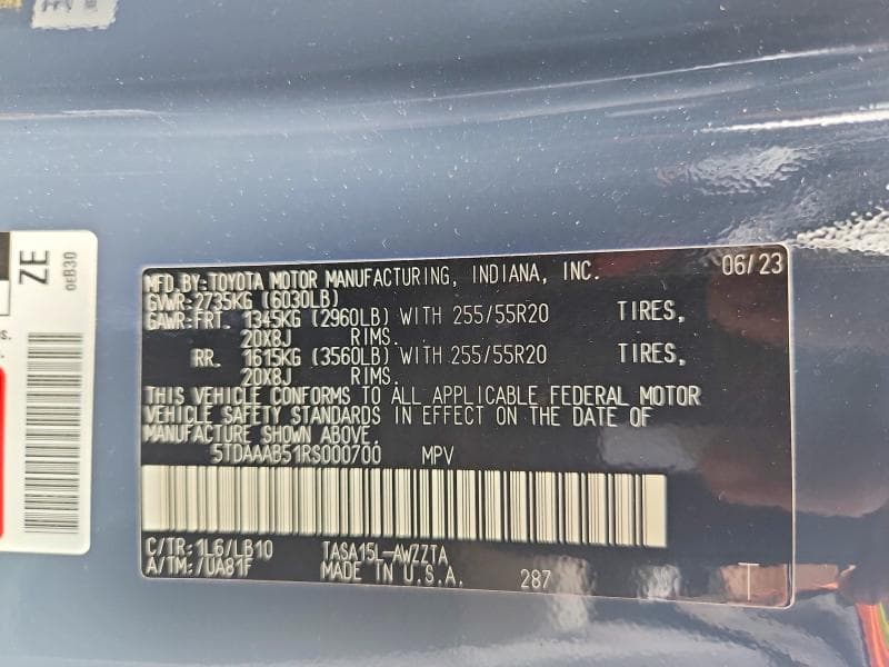 2024 TOYOTA GRAND HIGHLANDER PLATINUM 14