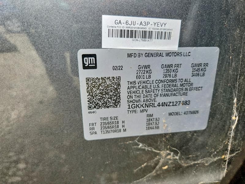 2022 GMC ACADIA 14