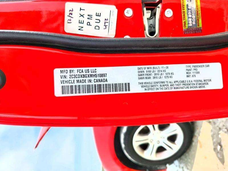 2021 DODGE CHARGER SXT 12