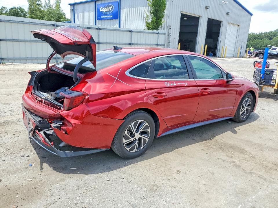2023 HYUNDAI SONATA HYBRID BLUE 3