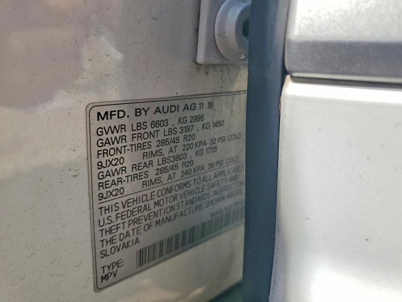 2017 AUDI Q7 PREMIUM PLUS 13