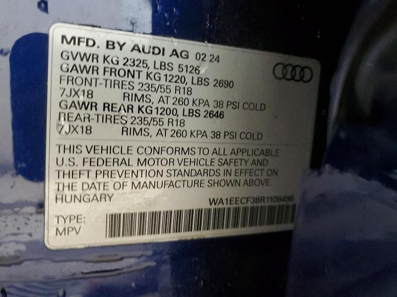 2024 AUDI Q3 PREMIUM PLUS S LINE 45 13